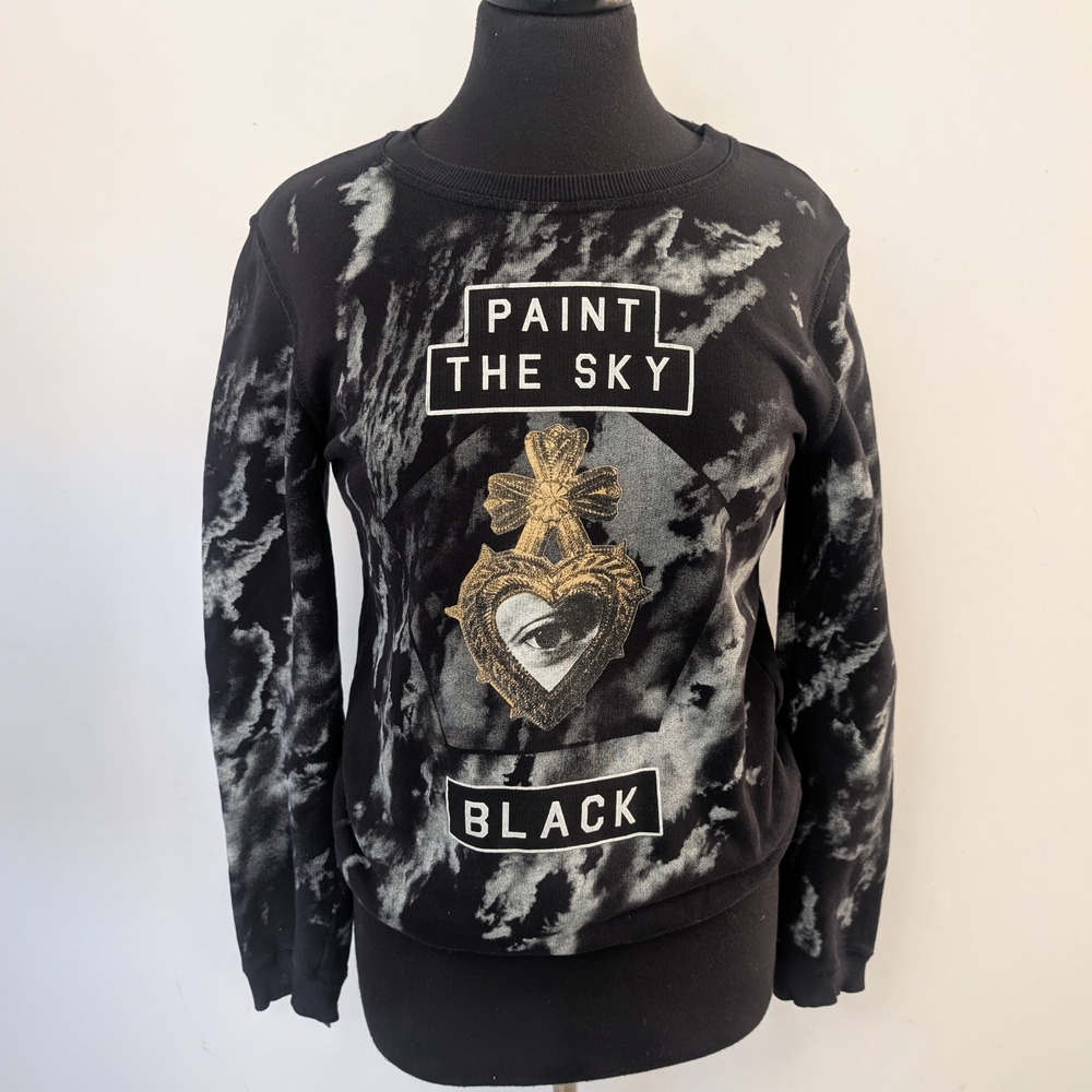 Diesel Black and Gray Sweatshirt